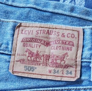 Levi's 505 34x34